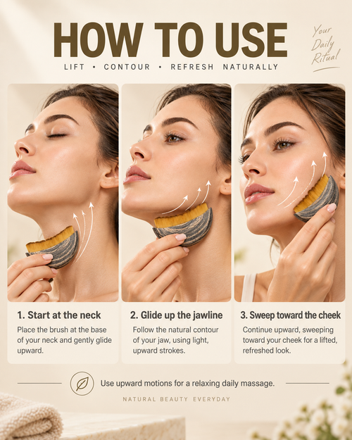 Ondelle Lymphatic Contour Face Brush — Sculpting Facial Massager